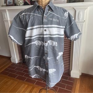 Hobie x Hurley button shirt M
